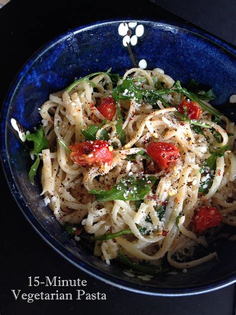 15-Minute Vegetarian Pasta