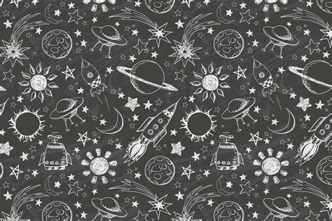 Astronomy and space doodle elements – Artofit