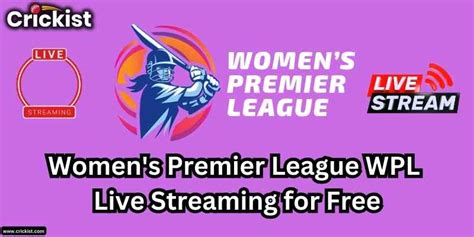 WPL 2024: Women's Premier League Live Streaming for Free