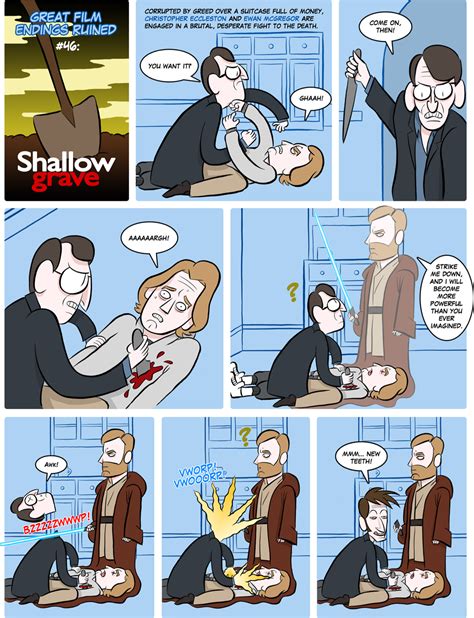 Shallow Grave Ending - Mustard comedy magazine