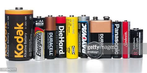 Set Of Different Battery Brands High-Res Stock Photo - Getty Images