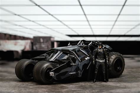 Buy Batman: Dark Knight Trilogy - Batmobile with Batman (Black Camo ...