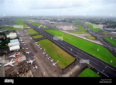 Chhatrapati Shivaji International Airport Aerial View