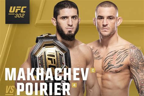 UFC 302: Makhachev vs Poirier Headlines a Stacked Fight Card - Sports ...