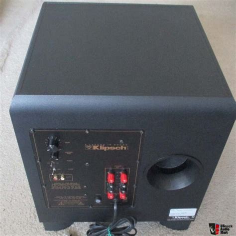 Klipsch KSW 12 powered down firing subwoofer Photo #1390830 - Canuck ...