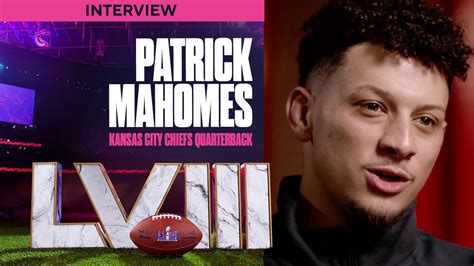 Patrick Mahomes SUPER BOWL INTERVIEW with Nate Burleson | CBS Sports - YouTube