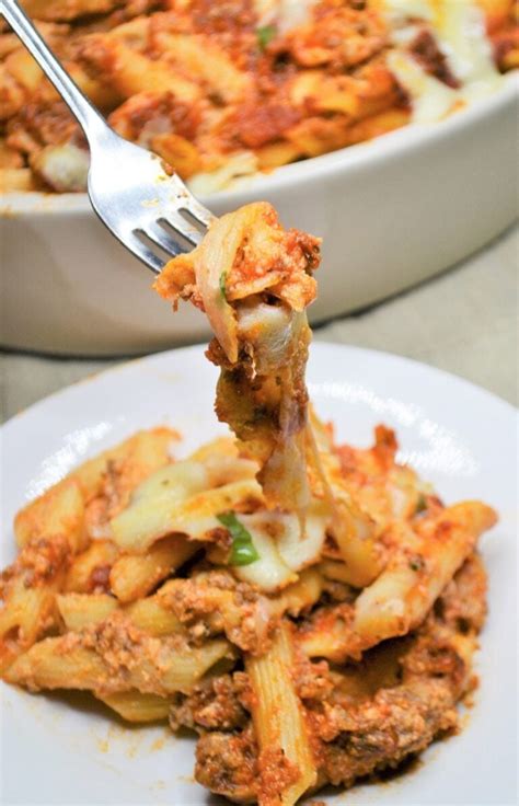 Pasta al Forno - With Ziti, Rigatoni or Penne Pasta!