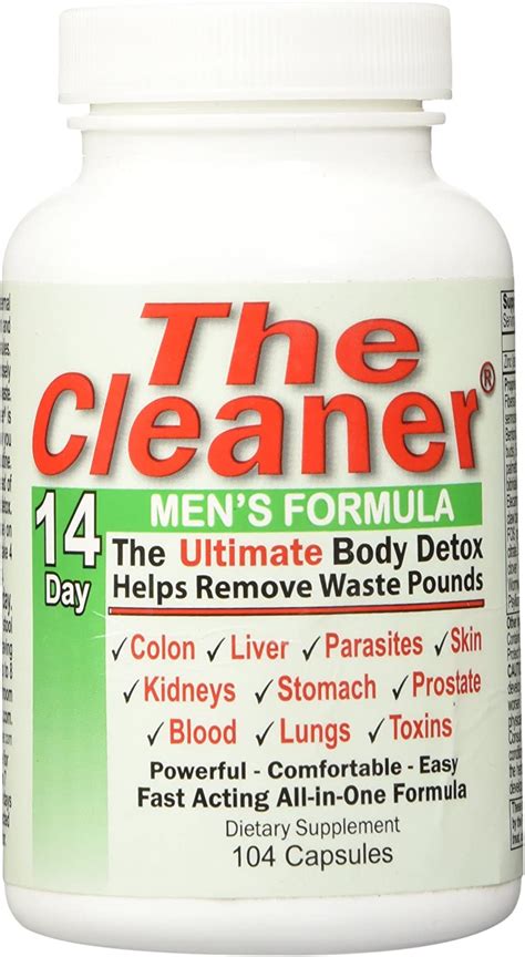 The Cleaner 14Day Men’s Formula Ultimate Body Detox – Your Choice