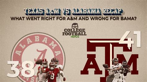 Alabama vs Texas A&M - Review and Reaction - College Football 2021 ...