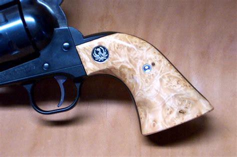 Tim's Workshop: Custom Ordered Maple Burl New Model Blackhawk grips ...