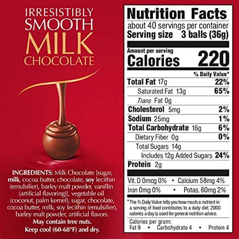 Lindt LINDOR Milk Chocolate Truffles ,120 Count - Healthy Food Recipes