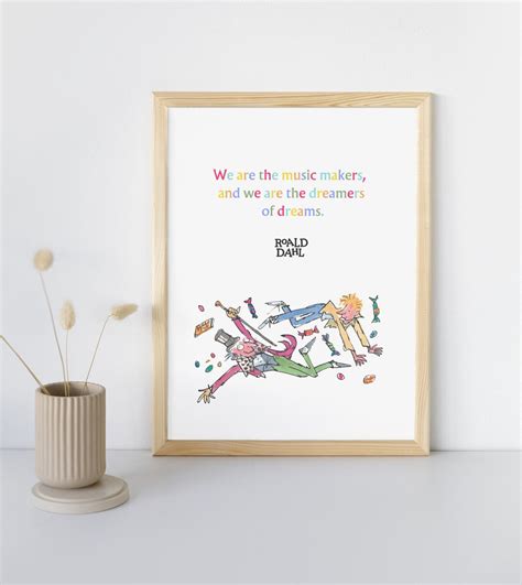 Roald Dahl, Childrens Books, Roald Dahl Quotes, Typography, Wall Art ...