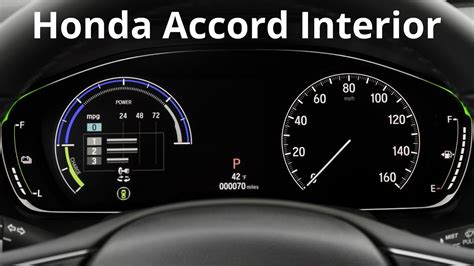 Honda Accord Interior - YouTube