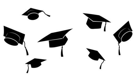 Convocation Cap Clipart Front And Back