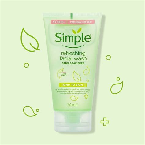 Simple Refreshing Facial Wash Gel 150ml