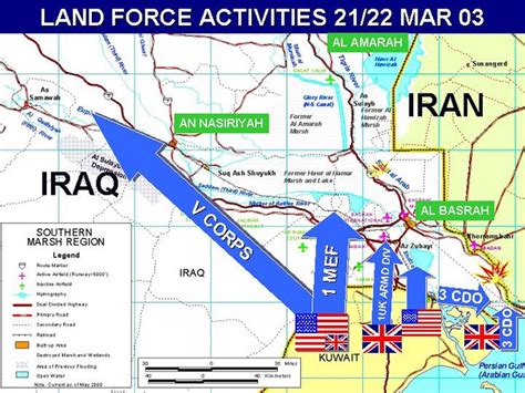 Attacking Iraq - Operation Iraqi Freedom