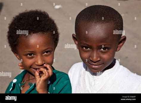 Ethiopian Children, Gondar, Ethiopia Stock Photo - Alamy