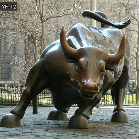 bull and bear statue price in new york- Bronze animal statue ornaments outdoor