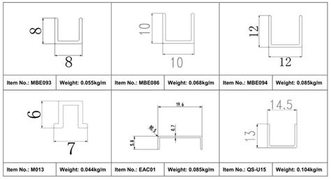 China Extruded Aluminum Channel Profiles Manufacturers, Suppliers, Factory - Customized Extruded ...