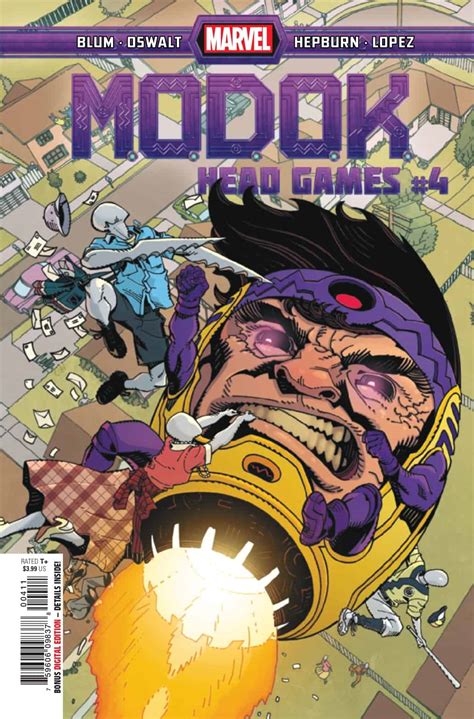 SNEAK PEEK: Preview MARVEL Comics MODOK HEAD GAMES #4 (OF 4) - Comic Watch