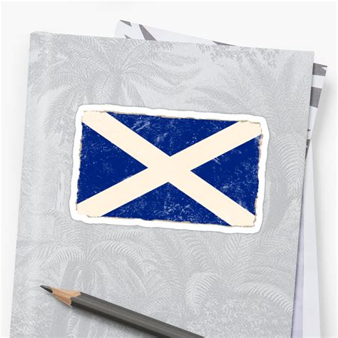 "Scottish Flag" Stickers by FrozenLip | Redbubble