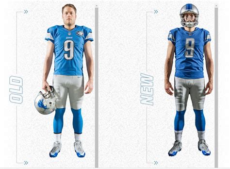 PHOTOS: New Detroit Lions uniforms and logo - Business Insider