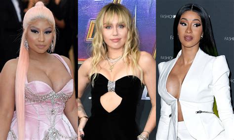 Miley Cyrus Rehashes Nicki Minaj And Cardi B Feud On New Song