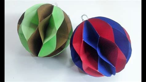 How to make paper ball - DIY Paper Crafts