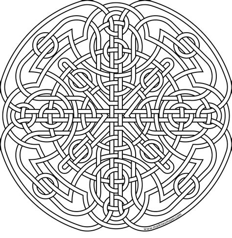 Free Printable Celtic Coloring Pages
