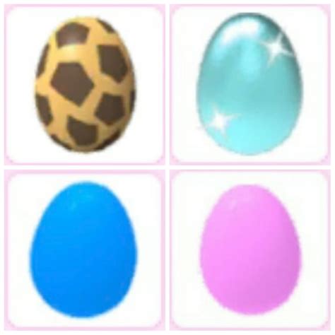 Safari Diamond Blue Pink Egg Adopt me pet Roblox, Video Gaming, Gaming ...