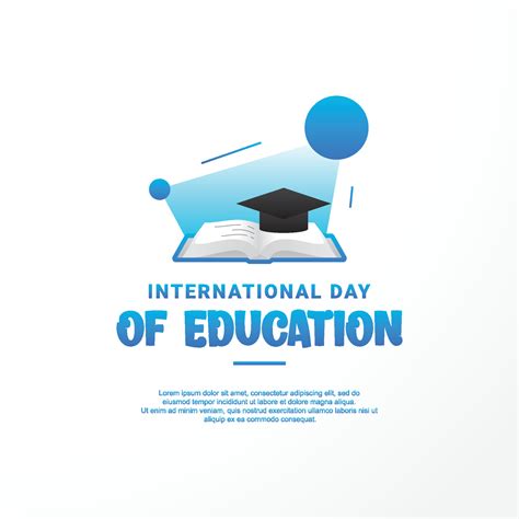 International day of education 21956966 Vector Art at Vecteezy