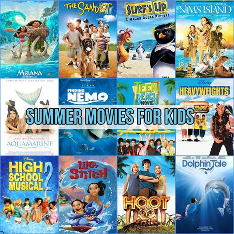 Summer Movies for Kids | Kid movies, Best kid movies, Summer movie