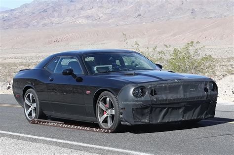 Supercharged Dodge Challenger SRT8 Hellcat Spied