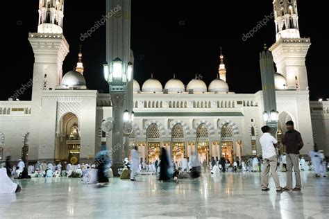 Medina Mosque at night — Stock Photo © zurijeta #12180059