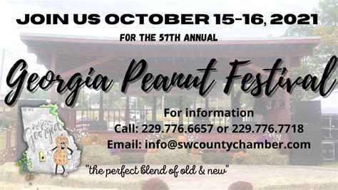 Vendor Info – GA Peanut Festival