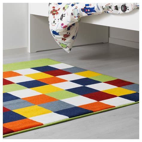 LATTJO Rug, low pile - multicolor - IKEA | Ikea classroom, Rug texture, Ikea kids