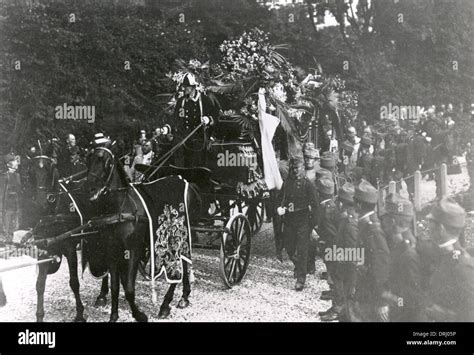 Funeral cortege, Archduke Franz Ferdinand and his wife Stock Photo - Alamy