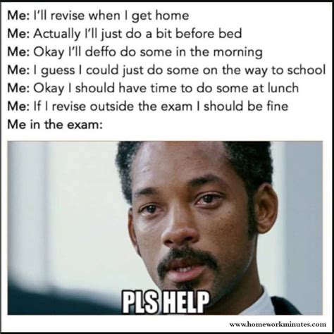 When do you revise? | Exams memes, Studying memes, Exams funny