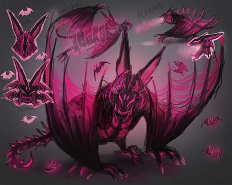 ArtStation - Quick Bat Monster Concept Design