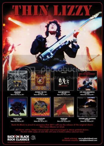 THIN LIZZY Albums To Be Released On Deluxe Vinyl Next Month - BraveWords