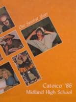 1986 yearbook from Midland High School from Midland, Texas