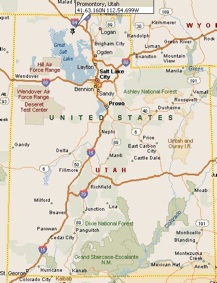 Promontory Point, Utah Map 4