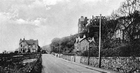 Picturesque Houses on Largs Road in Skelmorlie, Ayrshire, Scotland