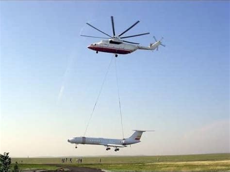 Mi-26 Is The World's Largest Helicopter And It Can Transport