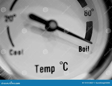 Thermometer Showing Boiling Point Water Stock Image - Image of preparing, boiled: 151512837