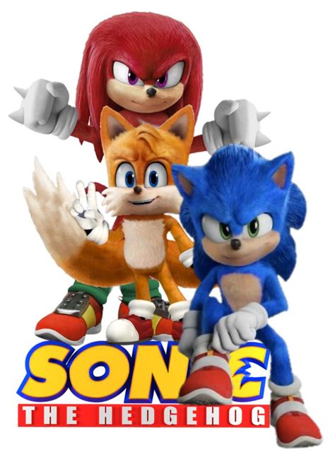 sonic the hedgehog and tails are standing next to each other in front ...