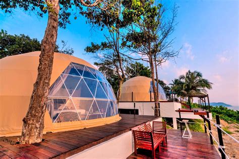 Beautiful Dome Accommodation for a Luxury Camping Experience in Johor, Malaysia | Tent glamping ...