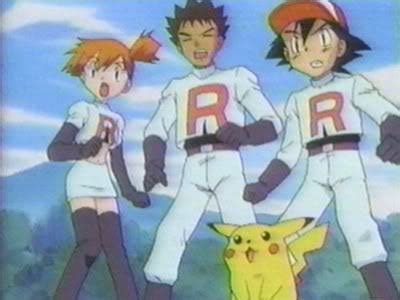 Ash, Misty, and Brock dressed as Team Rocket - Team rocket Photo (11301463) - Fanpop