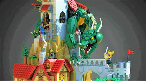 Fan Dragon’s Keep design to become an official DnD LEGO kit