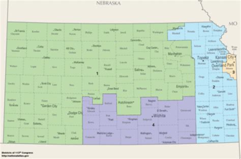 Kansas State Senate Map - Printable Map